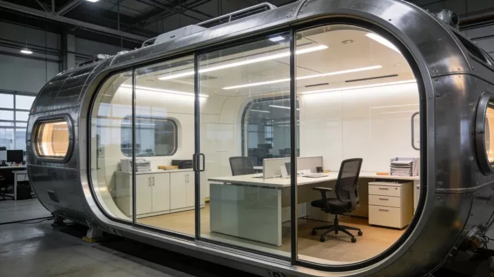Prefabricated Space Capsule Home