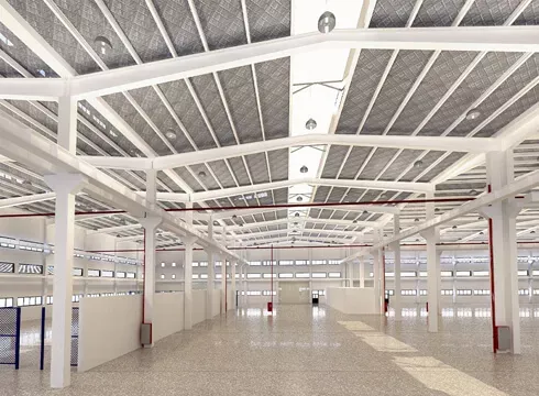 ଇସ୍ପାତ ସଂରଚନା ଲଜିଷ୍ଟିକ୍ କେନ୍ଦ୍ର |